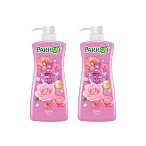 personal-care-0644 แพรอท ครีมอาบน้ํา กุหลาบ สีชมพู 450 มล. x 2
