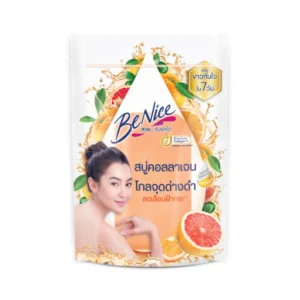 personal-care-0723 บีไนซ์ สบู่ คอลลาเจน ผลไม้ เกรปฟรุต และส้ม 120 กรัม