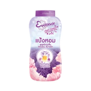 เอเวอร์เซ้นส์ แป้งหอม สูตรหอมอ่อนโยน สวีทเซนต์ 180 กรัม สีม่วง