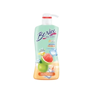 personal-care-0731 BeNice บีไนซ์ แฮปปี้ ซัมเมอร์ ไอซี่ โพเมโล ชาวเวอร์ ครีม 400 มล. x1, สีเขียว, สารสกัดจากส้มโอ ช่วยให้ผิวดูกระจ่างใส เย็นสดชื่น หอมติดผิวนาน24ชม.