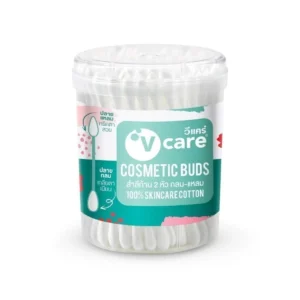 personal-care-0733 V CARE วีแคร์ สําลีก้านเพื่อใช้ในการแต่งหน้าโดยเฉพาะ Cosmetic Buds 100 ก้าน