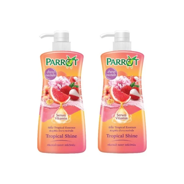 personal-care-0745 แพรอท เซรั่ม วิตามิน ทรอปิคอล ไชน์ 450 มล. x 2