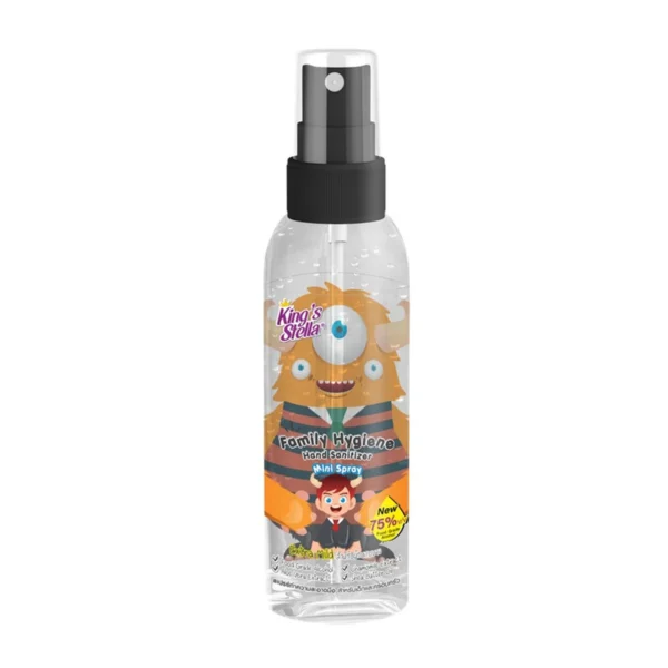 personal-care-0773 Kings Stella แอลกอฮอล์ล้างมือ ฟู้ดเกรด สูตรอ่อนโยน 60ml ส้ม