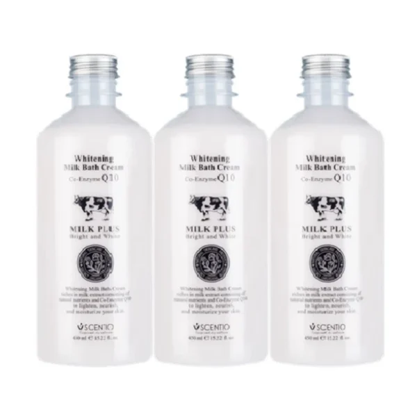 personal-care-0781 บิวตี้ บุฟเฟต์ ครีมอาบน้ํา เซนทิโอ มิลค์พลัส ไบร์ท แอนด์ไวท์ 450 มล. x 3