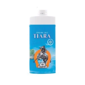 personal-care-0911 Tiara แป้งเย็นเทียร่าป็อปคันทรี่ 180 ก.