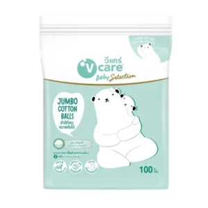 personal-care-0929 V CARE วีแคร์ สําลีก้อนขนาดจัมโบ้ ขนาด 100 กรัม