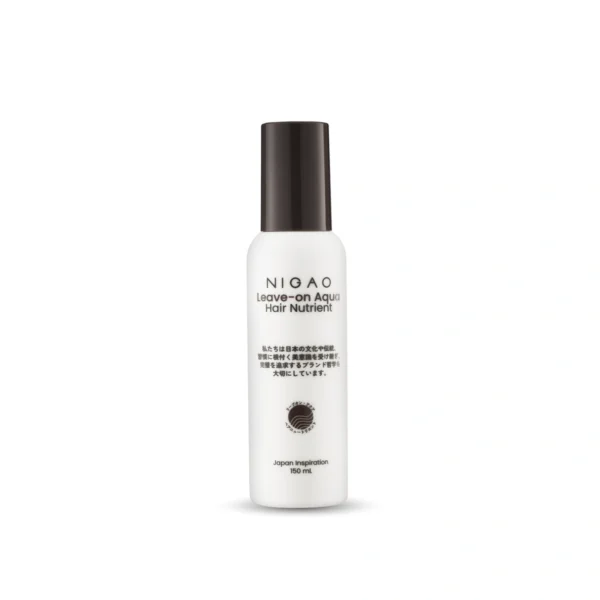 (อาหารผม) NIGAO Leave-On Aqua Hair Nutrient บํารุงเส้นผม กันความร้อน ผมไม่ลื่นเงา 150 mL