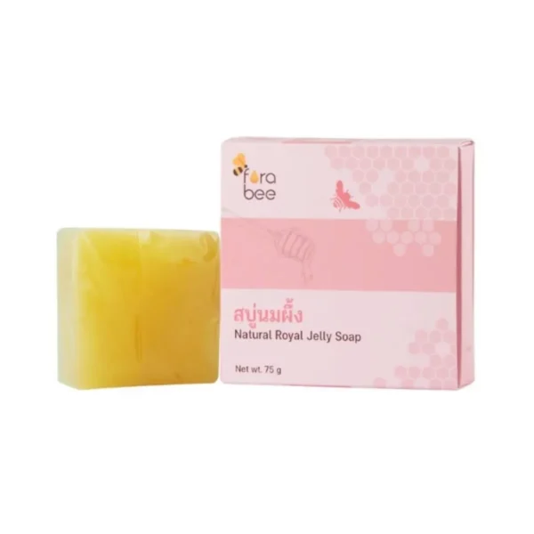Fora Bee สบู่ก้อน สูตรนมผึ้ง 75 กรัม