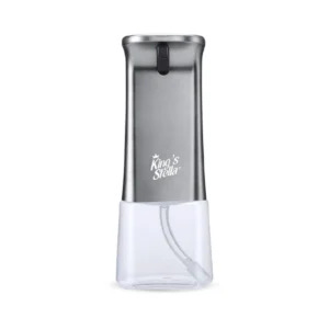 personal-care-0989 Kings Stella เครื่องจ่ายสบู่เหลวอัตโนมัติ # สีเงิน + Kings Stella แฮนด์ เฟรช คลีน&แคร์ 250 ml.(ขวด) Refill เครื่อง+Lavender