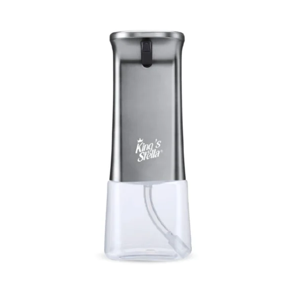 personal-care-0991 Kings Stella เครื่องจ่ายสบู่เหลวอัตโนมัติ # สีเงิน + Kings Stella แฮนด์ เฟรช คลีน&แคร์ 250 ml.(ขวด) Refill เครื่อง+Rice Mild