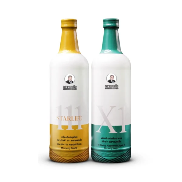 personal-care-0999 หมอเส็ง - เครื่องดื่มสมุนไพร (สตาร์ไลฟ์111 + X1) เหมาะสําหรับสตรี