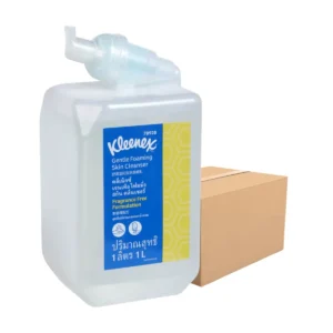 personal-care-1002 KLEENEX สบู่เหลวล้างมือ คลีเน็กซ์ โฟมมิ่ง สกิน คลีนเซอร์ สูตรปราศจากน้ําหอมและสีสังเคราะห์ ฟราแกรนซ์ แอนด์ ดาย ฟรี รหัส 78928 ขนาด 1 ลิตร x 6 ขวด (ยกลัง)
