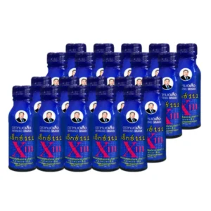 หมอเส็ง - [20 ขวด] เครื่องดื่มสมุนไพร เอ็กซ์111(X111) ปรับฮอร์โมนสตรี บํารุงเลือด ประจําเดือนมาไม่ปกติ