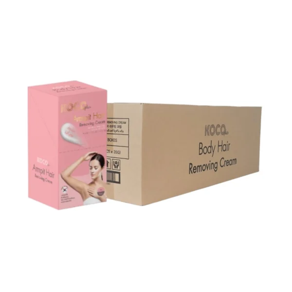 [ขายยกลัง] สูตร Armpit ครีมกําจัดขน แบบซอง KOCO plus Hair Removing Cream สารสกัดจากธรรมชาติ 1 ลัง 72 ชิ้น