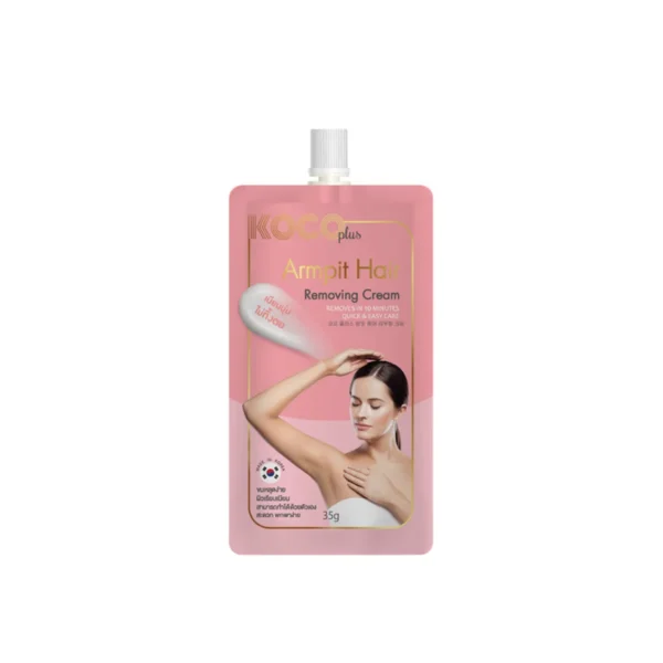 สูตร Armpit ครีมกําจัดขน แบบซอง KOCO plus Hair Removing Cream สารสกัดจากธรรมชาติ