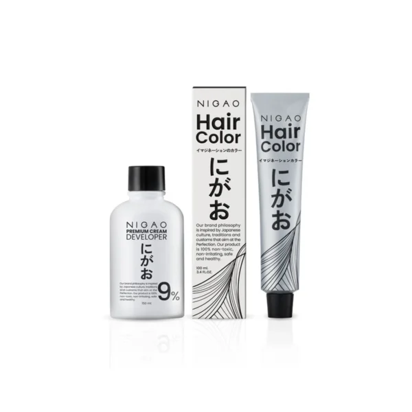 personal-care-1040 นิกาโอะ ครีมเปลี่ยนสีผม สีย้อมผม สีแดง ไวน์ 100 mLแถม Developer 9%