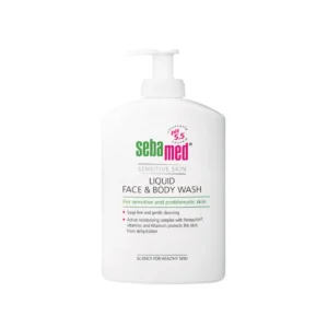 SEBAMED LIQUID FACE AND BODY WASH pH5.5 (1000ML) ซีบาเมด ครีมอาบน้ํา ล้างหน้า สําหรับผิวแพ้ง่าย