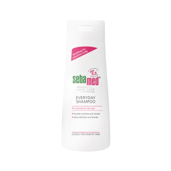 SEBAMED EVERYDAY SHAMPOO pH 5.5 (200ML) แชมพูสระผม สําหรับผมธรรมดาถึงผมแห้ง (200มล)
