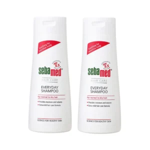 SEBAMED EVERYDAY SHAMPOO pH 5.5 (200ML) แชมพูสระผม สําหรับผมธรรมดาถึงผมแห้ง จํานวน 2 ชิ้น