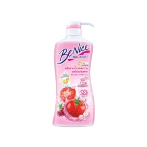personal-care-1110 BeNice บีไนซ์ ผลิตภัณฑ์ครีมอาบน้ํา ไวท์เทนนิ่ง 400มล., สีชมพู