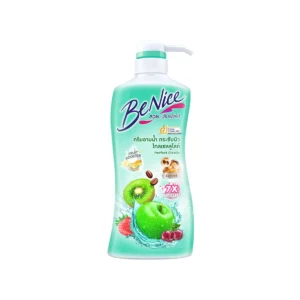 personal-care-1114 BeNice บีไนซ์ ผลิตภัณฑ์ครีมอาบน้ํา ขวดปั๊ม สูตรกระชับผิว 400มล.,สีเขียว