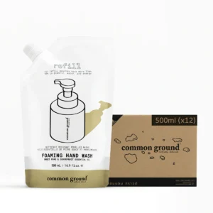 personal-care-1129 คอมมอนกราวด์ โฟมล้างมือ สูตรธรรมชาติ กลิ่นสวีทโพมและเกรฟฟรุต 500 มล. x 12 (ยกลัง)