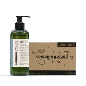 personal-care-1130 คอมมอนกราวด์ เจลอาบน้ํา สูตรธรรมชาติ เนียนนุ่ม ชุ่มชื่น กลิ่นโบทานิคอล 250 มล. x12 ขวด (ยกลัง)