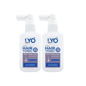 personal-care-1155 LYO ไลโอ โทนิค 30 ml 2 ขวด หนุ่มกรรชัย แก้ผมบาง ผมหงอก ผมดกดํา ลดความมันผม ขจัดรังแค ลดการคันหนังศีรษะ ผมแตกปลาย