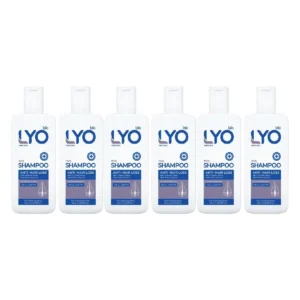 personal-care-1168 LYO ไลโอ แชมพู 6 ขวด หนุ่มกรรชัย แก้ผมบาง ผมหงอก ผมดกดํา ลดความมันผม ขจัดรังแค ลดการคันหนังศีรษะ ผมแตกปลาย Lyo