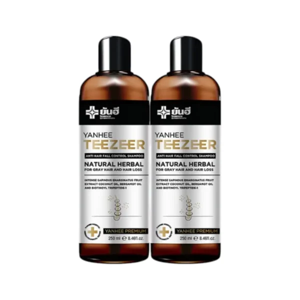 โปรโมชั่น 2 ขวด Yanhee TeeZeer Shampoo ยันฮี ทีเซอร์ แชมพู เวชสําอางค์ แก้ปัญหา ผมขาดหลุดร่วง คันหนังศีรษะ