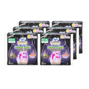 personal-care-1176 โซฟี ผ้าอนามัยแบบกางเกง ขนาด XL-XXL 2 ชิ้น x 6