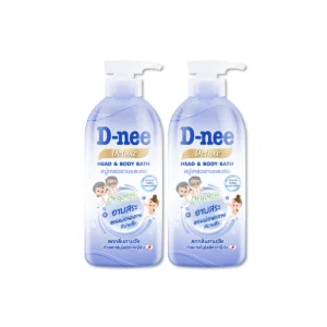 [1 แถม 1] D-nee ดีนี่ ดีลักซ์ สบู่เหลวอาบสระ รีแลกซ์ซิ่ง ดรีม ซีรีส์ 450มล. X2, ผิวและผมชุ่มชื้น ลดกลิ่นแก่