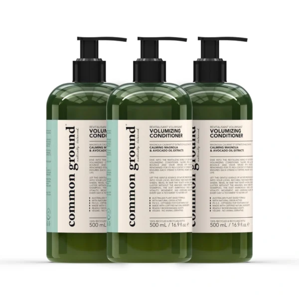 personal-care-1236 คอมมอน กราวด์ ครีมนวด สูตร Volumizing ฟื้นฟูและปรับสมดุล กลิ่นโบทานิคอล 500 มล. x3 ขวด