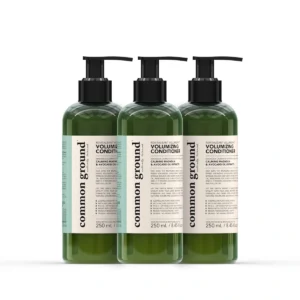 คอมมอน กราวด์ ครีมนวด สูตร Volumizing ฟื้นฟูและปรับสมดุล กลิ่นโบทานิคอล 250 มล. x3 ขวด