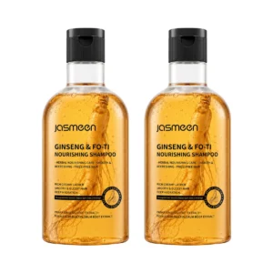 JASMEEN แชมพูโสมและโสมเครือ สูตรสมุนไพร 500ml (2 ขวด) – บํารุงดูแลเส้นผม