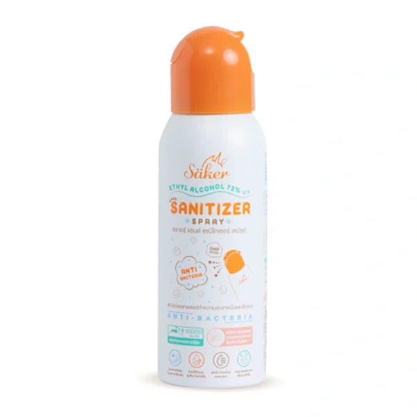 personal-care-1272 SAKER สเปรย์แอลกอฮอล์จากพืชธรรมชาติ ขนาดพกพา 60ml.