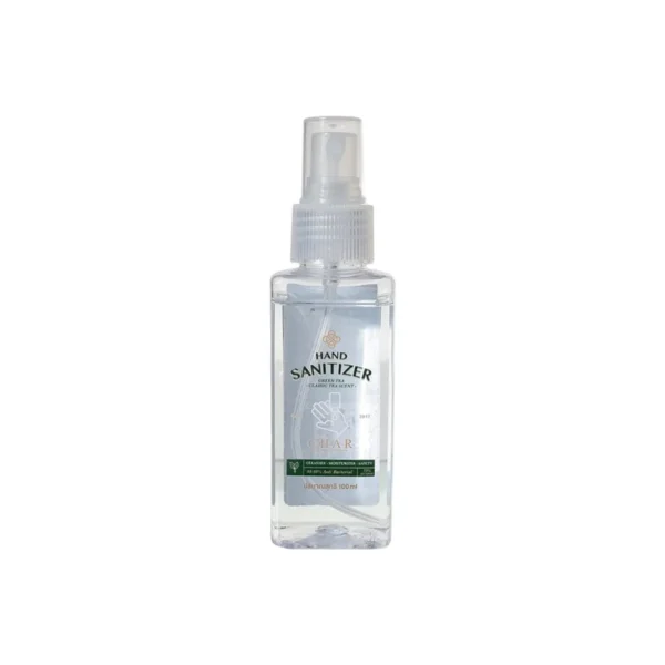 personal-care-1325 CHAR Hand Sanitizer (สเปรย์แอลกอฮอล์ กลิ่นดอกไม้) Alcohol 75% (100 ml.) กลิ่นชาเขียว