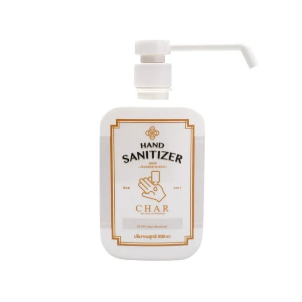 CHAR Hand Sanitizer (สเปรย์แอลกอฮอล์ กลิ่นดอกไม้) Alcohol 75% (500 ml.) กลิ่นดอกโมก