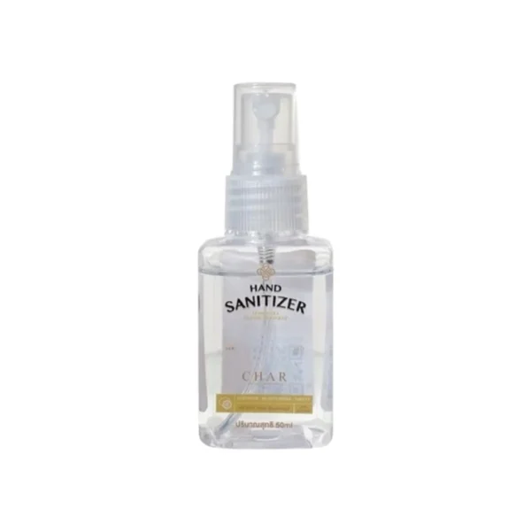 personal-care-1340 CHAR Hand Sanitizer Alcohol 75% ( ขนาด 50 ml. ) กลิ่นชามะนาว