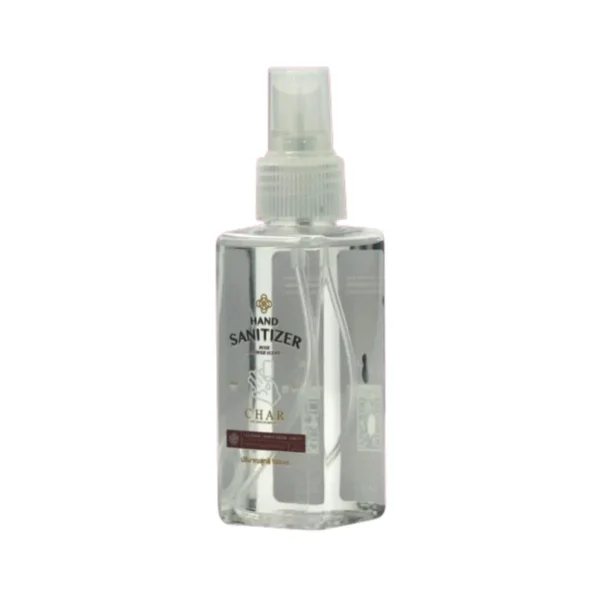 personal-care-1341 CHAR Hand Sanitizer (สเปรย์แอลกอฮอล์ กลิ่นดอกไม้) Alcohol 75% (100 ml.) กลิ่นดอกกุหลาบ
