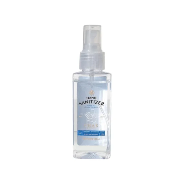 personal-care-1342 CHAR Hand Sanitizer (สเปรย์แอลกอฮอล์ กลิ่นดอกไม้) Alcohol 75% (100 ml.) กลิ่นชาขาว
