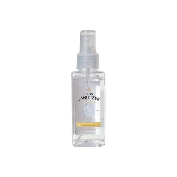personal-care-1349 CHAR Hand Sanitizer (สเปรย์แอลกอฮอล์ กลิ่นดอกไม้) Alcohol 75% (100 ml.) กลิ่นชามะนาว