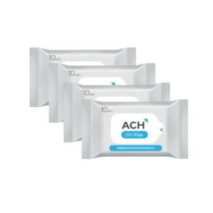 personal-care-1380 ACH All Wipe ทิชชู่เปียกแอลกอฮอล์ 75% Alcohol Wipe จํานวน 4 ห่อ