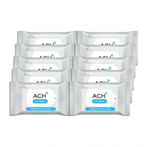 personal-care-1381 ACH All Wipe ทิชชู่เปียกแอลกอฮอล์ 75% Alcohol Wipe จํานวน 60 ห่อ