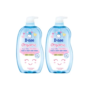 [แพ็ค2]D-nee ดีนี่ ออร์แกนิค สบู่เหลวอาบและสระ แฮปปี้ เบบี้ 750มล. X2