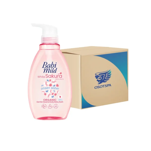 personal-care-1403 เบบี้มายด์ เจลอาบน้ํา ไวท์ ซากุระ 380 มล. x12