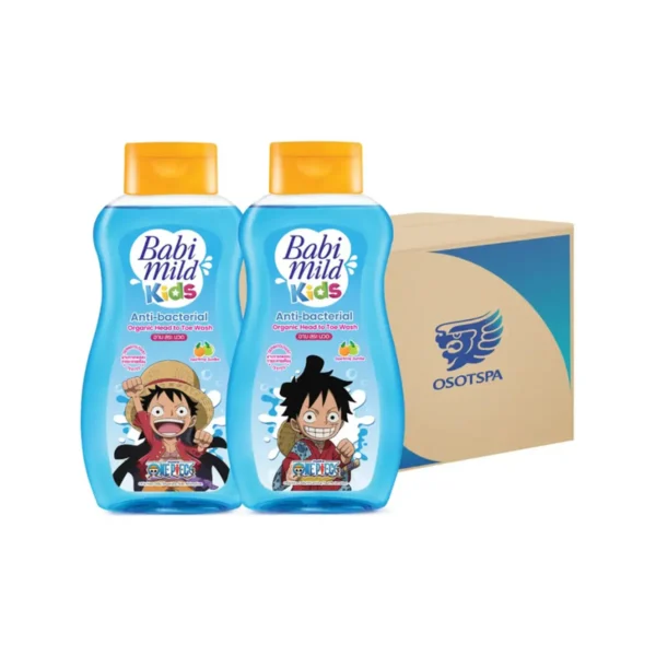 personal-care-1404 เบบี้มายด์ สบู่เหลวอาบสระ (มายด์คิดส์) Sparkling Sundae (ฟ้า) คละลาย 190ml x12