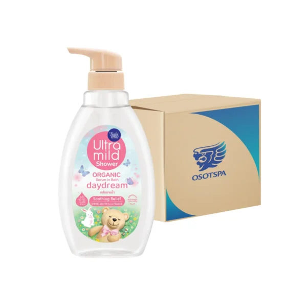 personal-care-1409 อัลตร้ามายด์ สบู่อาบน้ํา ออร์แกนิก มอยส์เจอร์ไรซิ่ง เดย์ดรีม 370 มล. x12