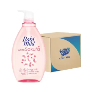 personal-care-1410 เบบี้มายด์ สบู่เหลวอาบน้ํา (เจล) White Sakura (ขาว) 800ml x12