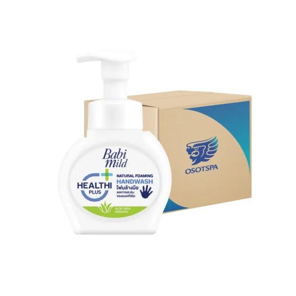 เบบี้มายด์ โฟมล้างมือ Health Plus สีฟ้า 250ml x12